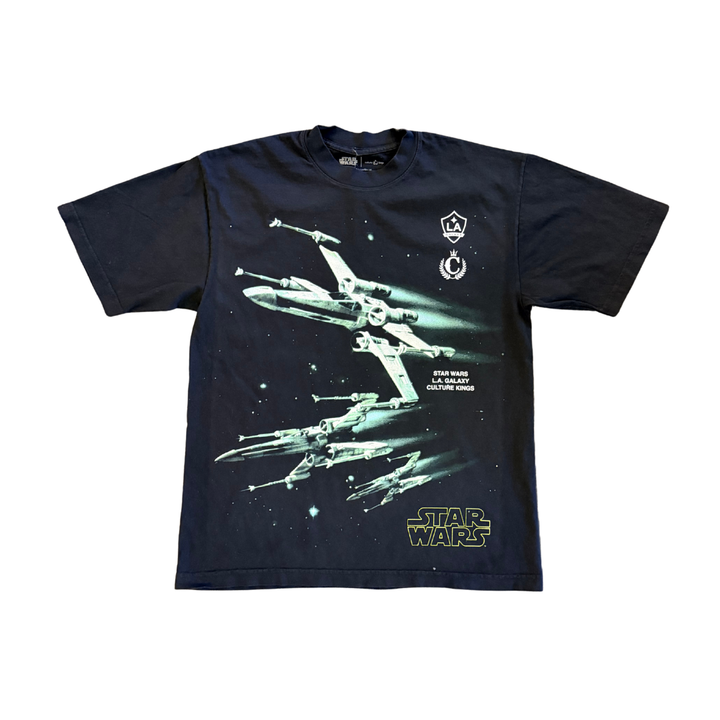 LA Galaxy Culture Kings Lightspeed Black Tee
