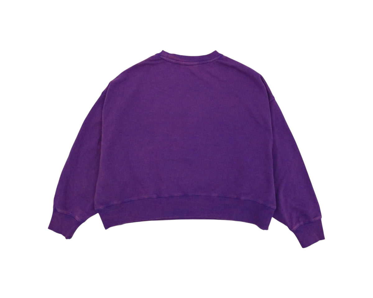 LA Sparks New Era Purple Women's Throwback Crewneck