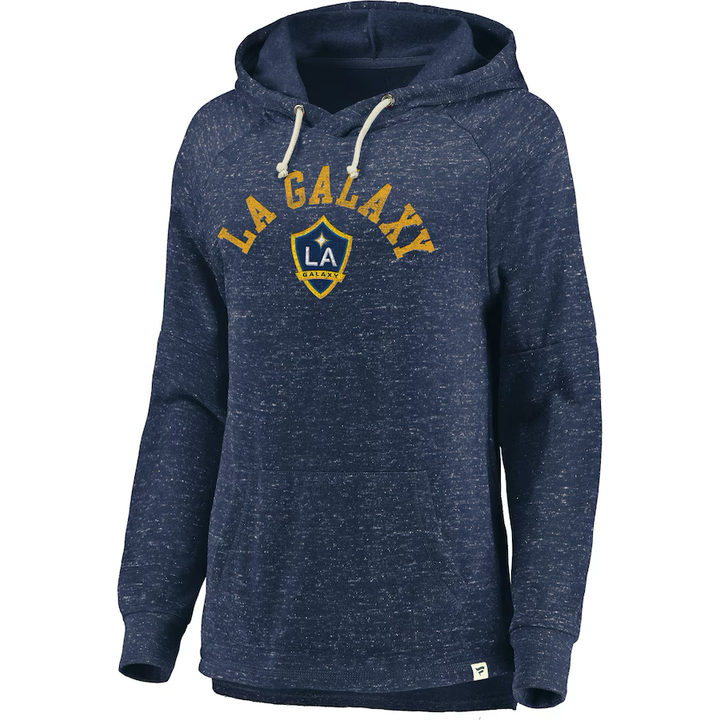 LA Galaxy Women's Fanatics Navy Faded Hoodie