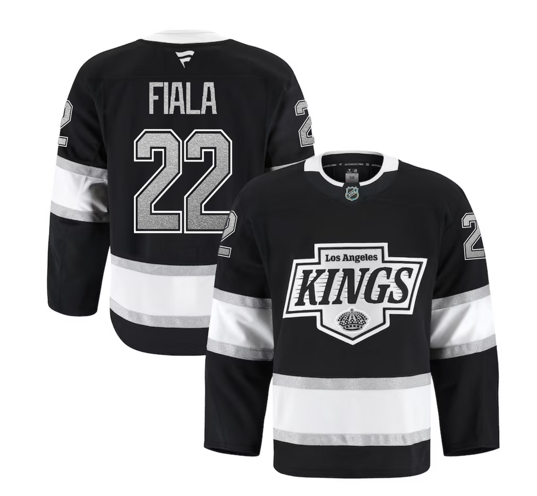 LA Kings Kevin Fiala Authentic Pro Home Jersey