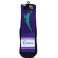 LA Sparks Rock Em WNBA Teal Logo Socks