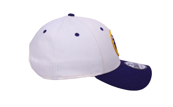 LA Sparks New Era Off-White/Purple 940 Snapback Hat