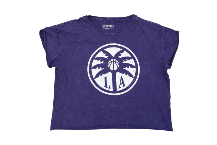 LA Sparks Sportiqe Purple Women's Gwen T-Shirt
