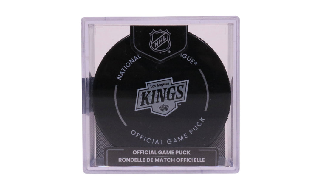 LA Kings Primary Logo in Cube Official Game Puck