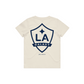 LA GALAXY Youth Peace Collective Essentials Heavyweight Tee - Cream