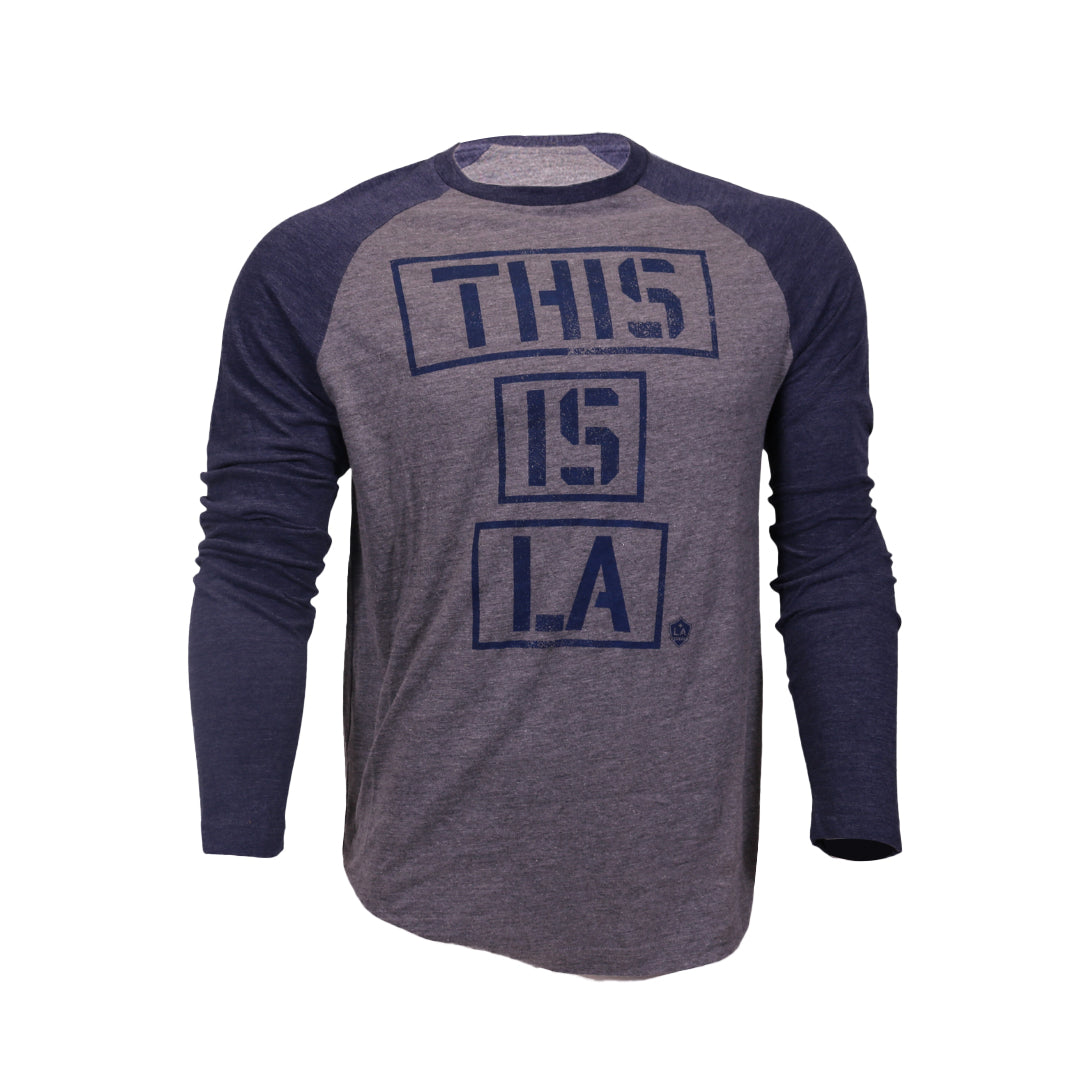 Los Angeles Dodgers Mitchell & Ness Team Captain Raglan T-Shirt - Royal