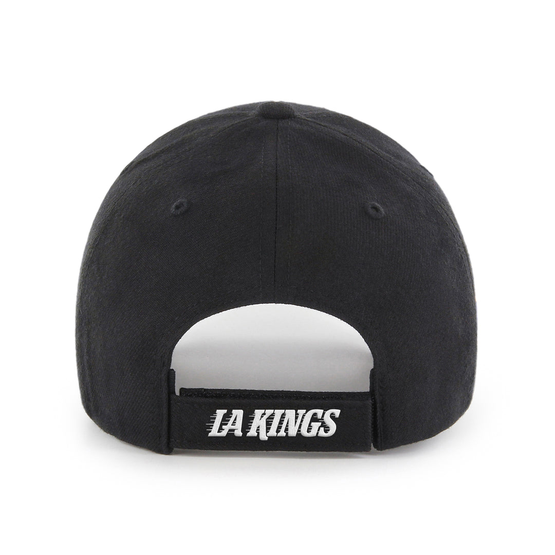 LA Kings '47 Primary Logo Black MVP Adjustable Hat