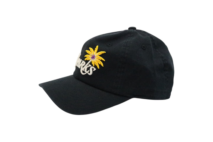 LA Sparks American Needle Ballpark Slouch Black Snapback Hat