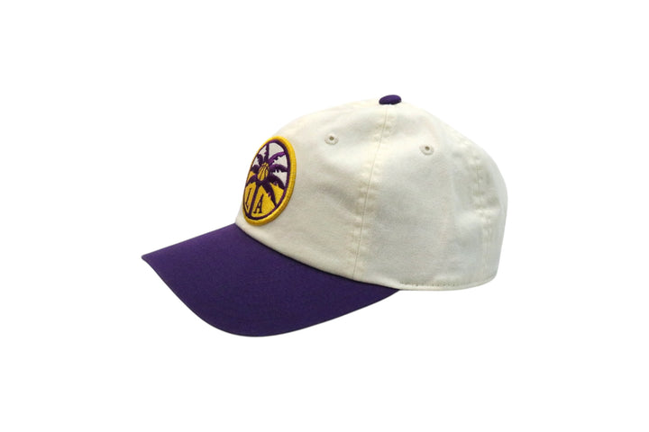 LA Sparks American Needle Ballpark Slouch Two Tone Snapback Hat