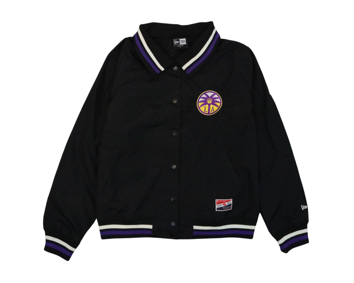 LA Sparks New Era Black Women's Throwback Jacket