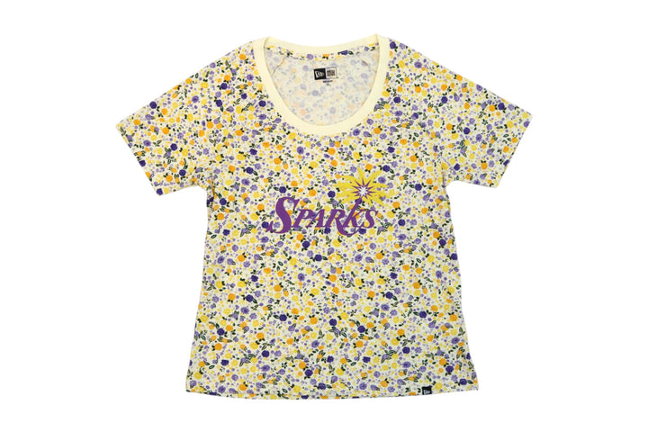 LA Sparks New Era Multi Women's Glam Flower T-Shirt