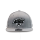 Kings New Era Grey 9Fifty Snapback Hat