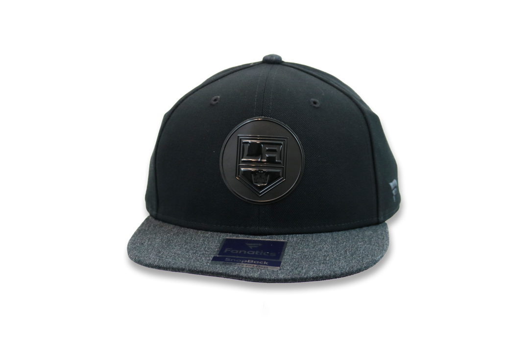 Kings Fanatics Black Tonal Snapback Hat