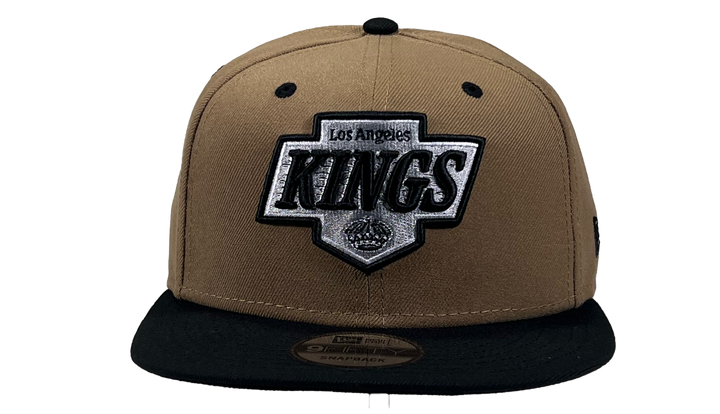 LA Kings 950 Chevy 24 Khaki Black Snapback Hat