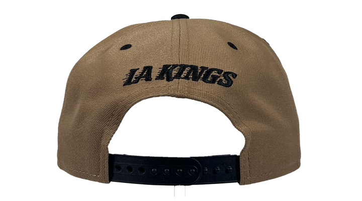 LA Kings 950 Chevy 24 Khaki Black Snapback Hat