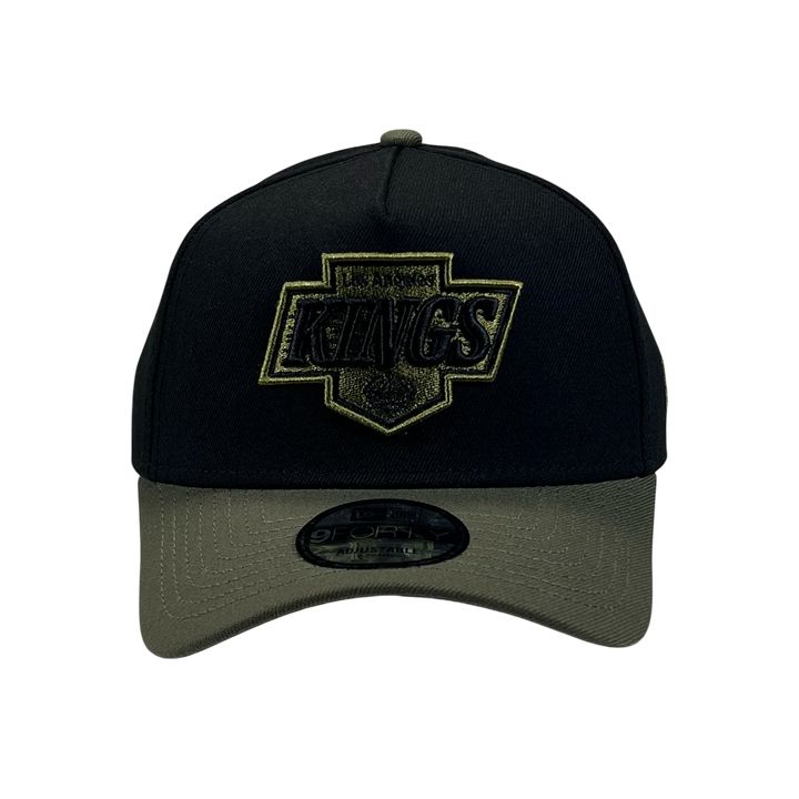 LA Kings 940AF Chevy 24 Black Green Adjustable Hat