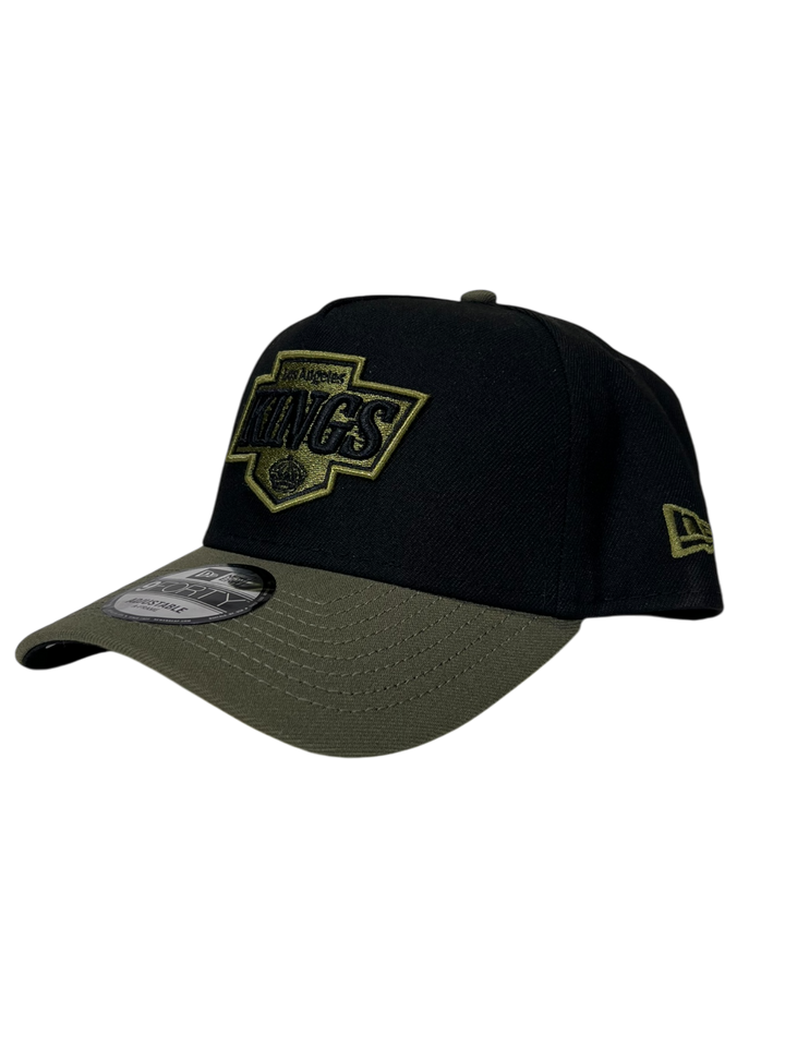 LA Kings 940AF Chevy 24 Black Green Adjustable Hat