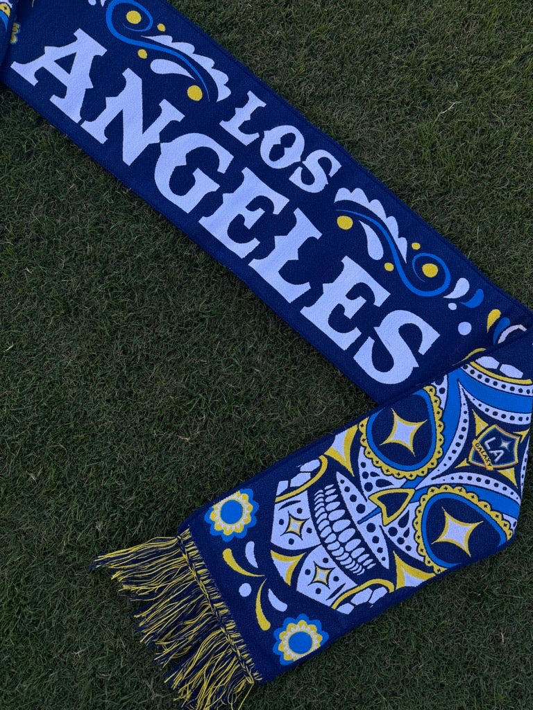 LA Galaxy 2024 Día de los Muertos Scarf