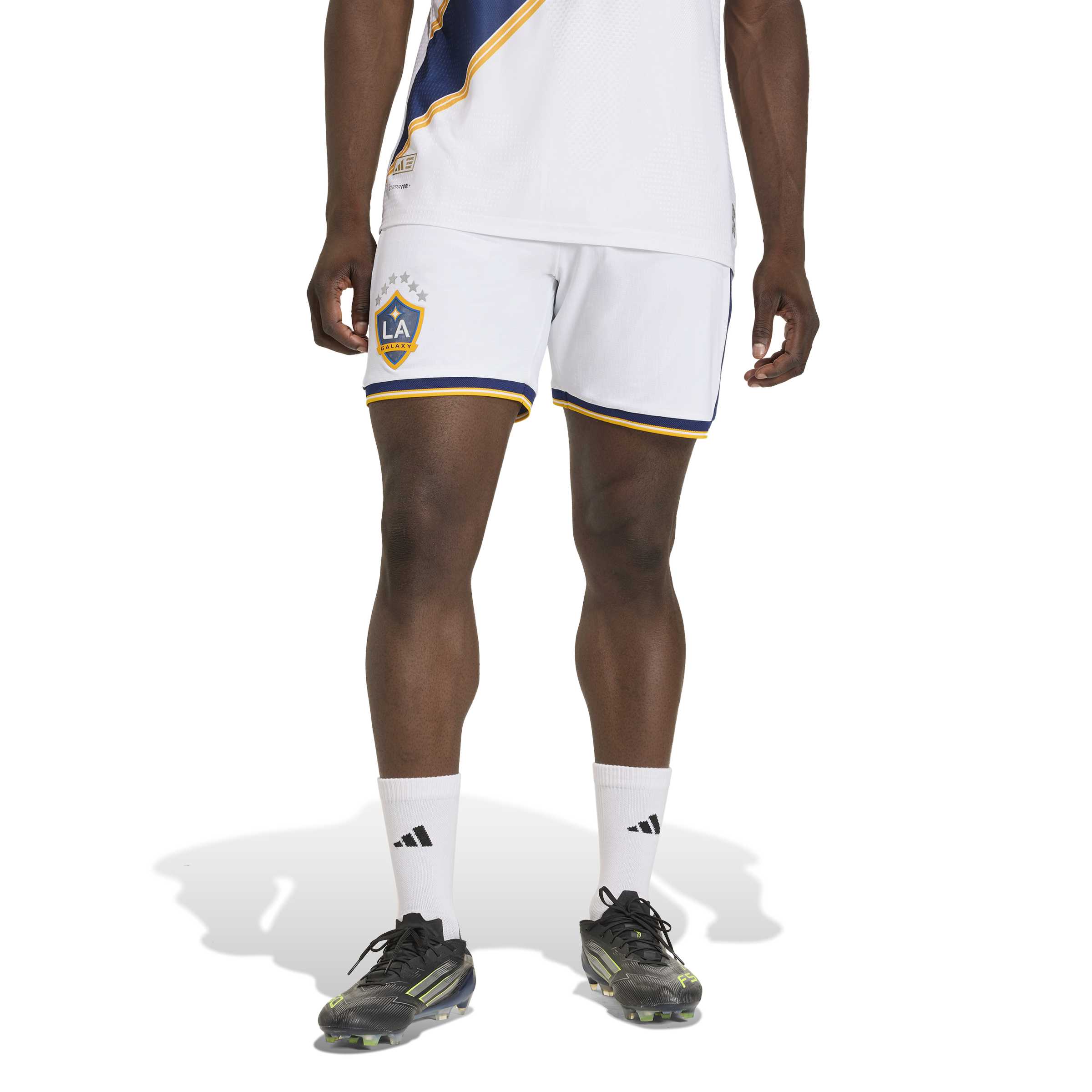 LA GALAXY 26/27 MENS AUTHENTIC PRIMARY SHORTS - WHITE – TEAM LA Store
