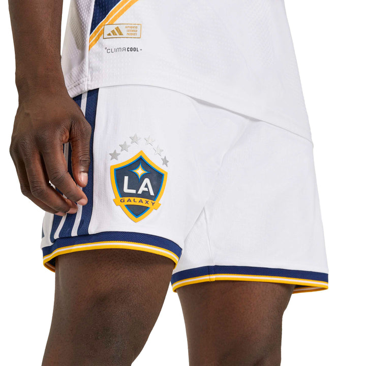 LA GALAXY 26/27 MENS AUTHENTIC PRIMARY SHORTS - WHITE