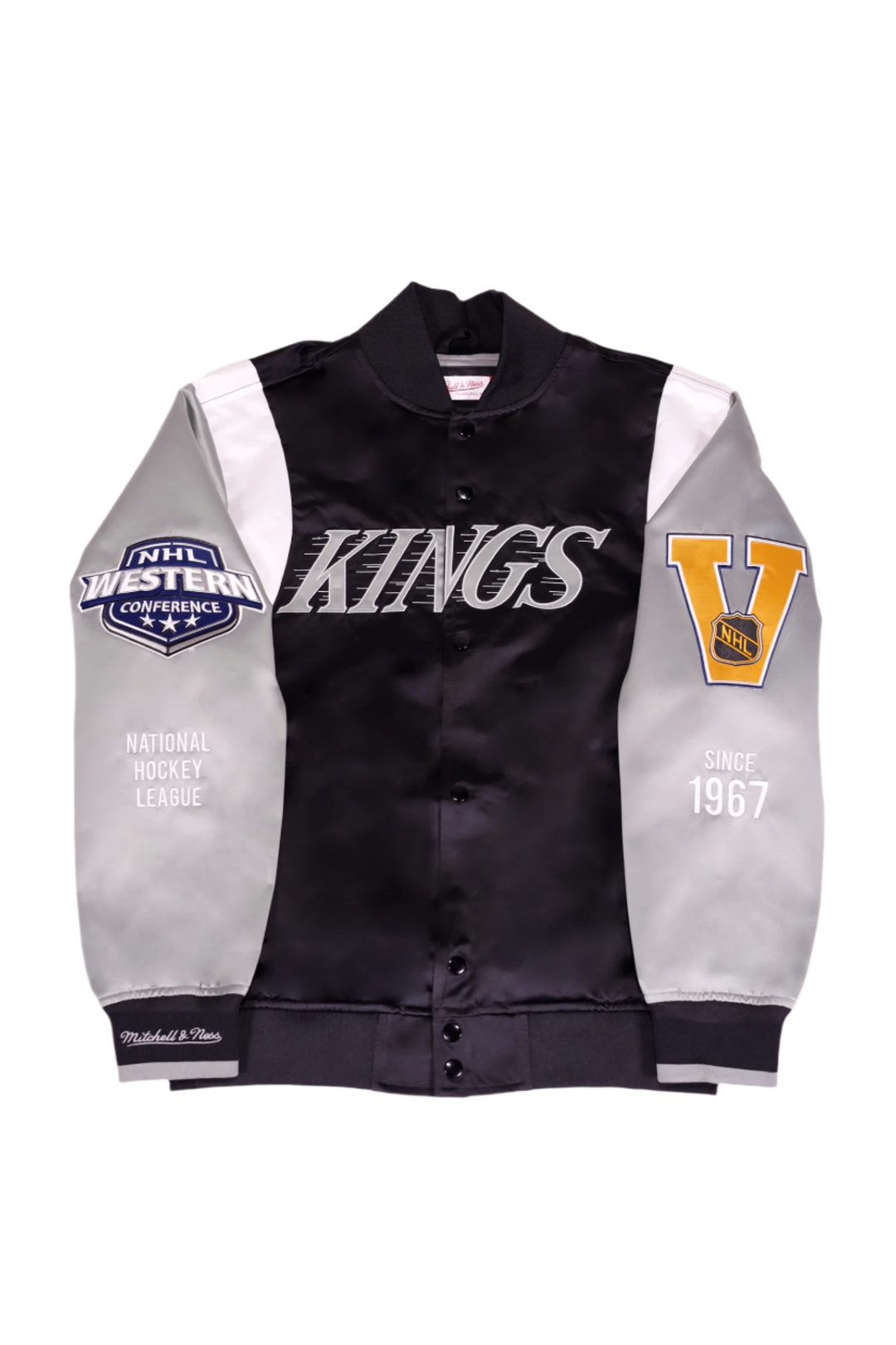 mitchell&ness NHL ロサンゼルスキングス スタジアム ジャケット mitchell&ness NHL ロサンゼルスキングス スタジアム ジャケット