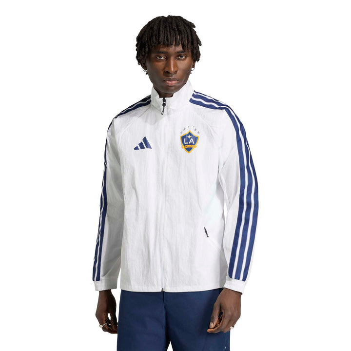 LA Galaxy 2026 adidas Anthem White Jacket