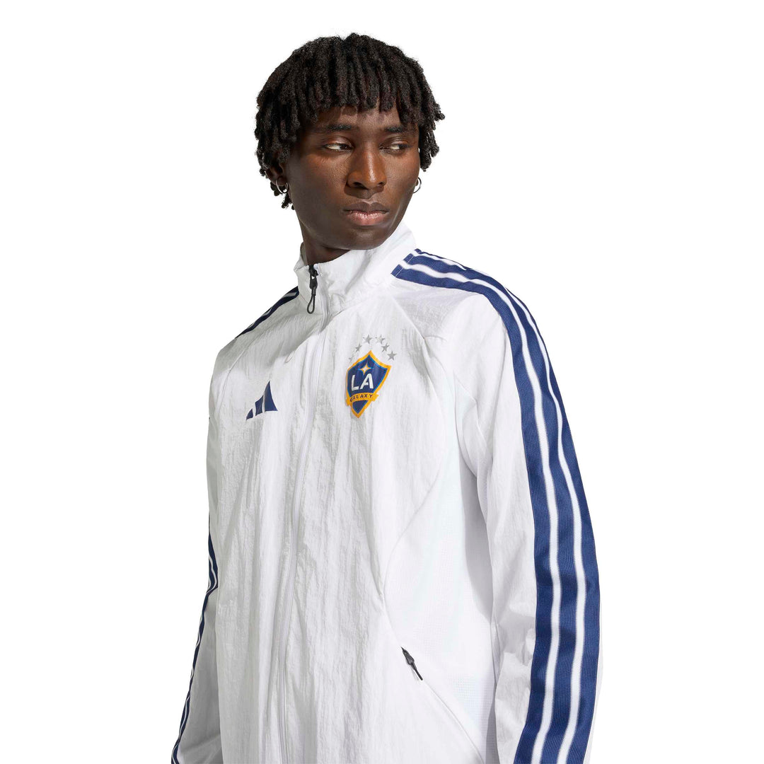 LA Galaxy 2026 adidas Anthem White Jacket