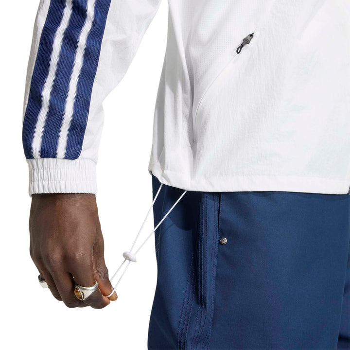 LA Galaxy 2026 adidas Anthem White Jacket