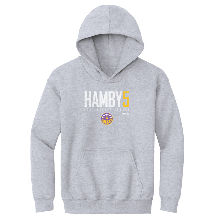 Dearica Hamby Los Angeles Sparks Elite WHT