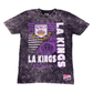 KINGS THRWBK VNTG LOGO ACID WASH SS TOP