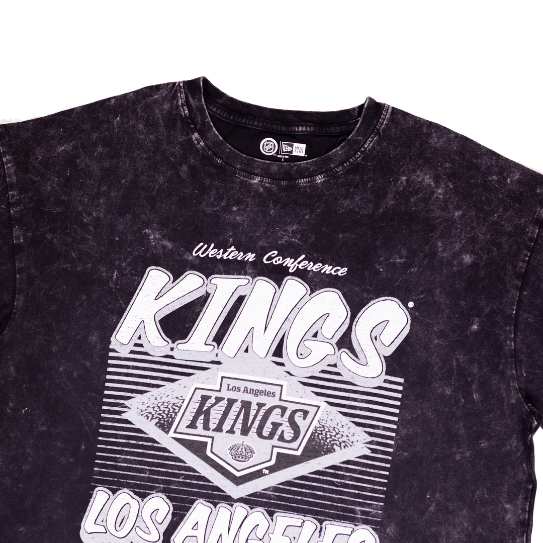 KINGS WMNS TRWBK ACID WASH OVRSZ SS TEE