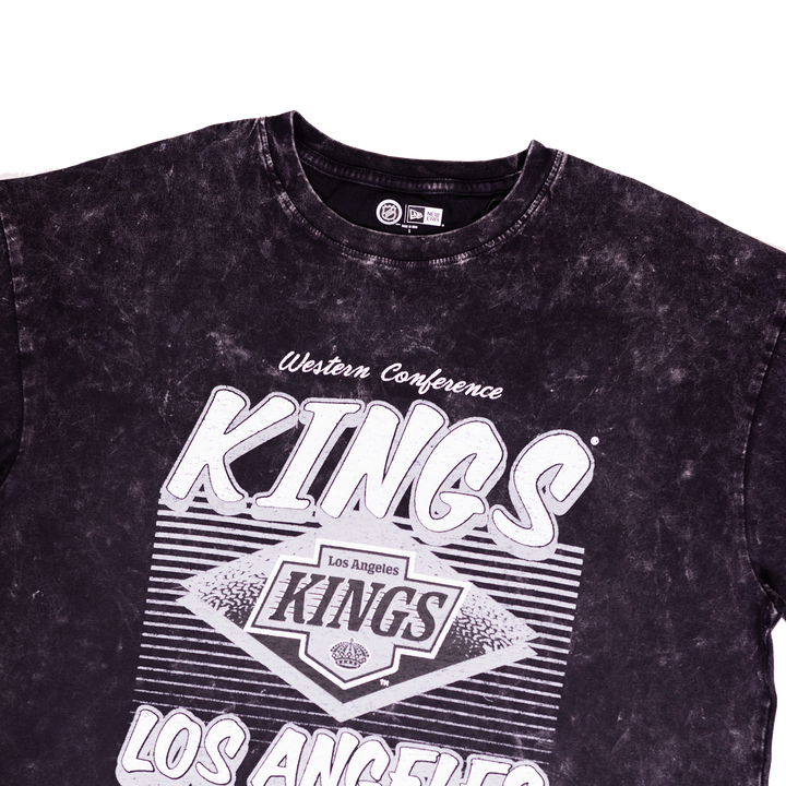 KINGS WMNS TRWBK ACID WASH OVRSZ SS TEE