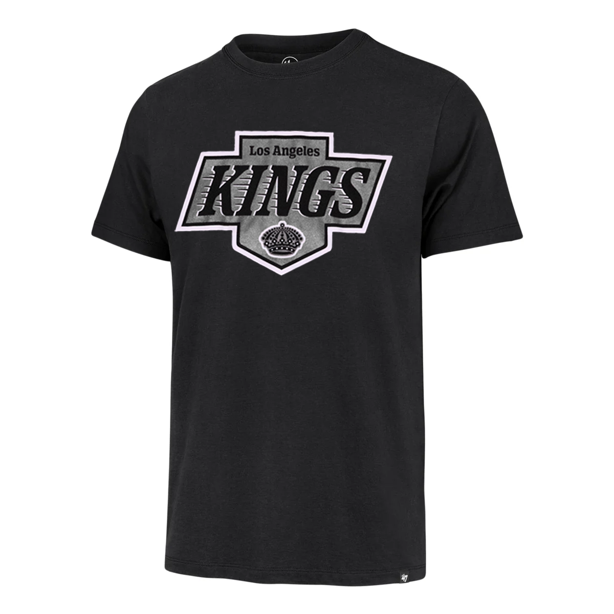Kings '47 Primary Logo Super Rival Black T-Shirt