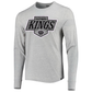 Kings '47 Primary Logo Franklin Gray Long Sleeve T-Shirt