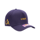 LA Galaxy Kit Hook Wordmark Snapback Hat