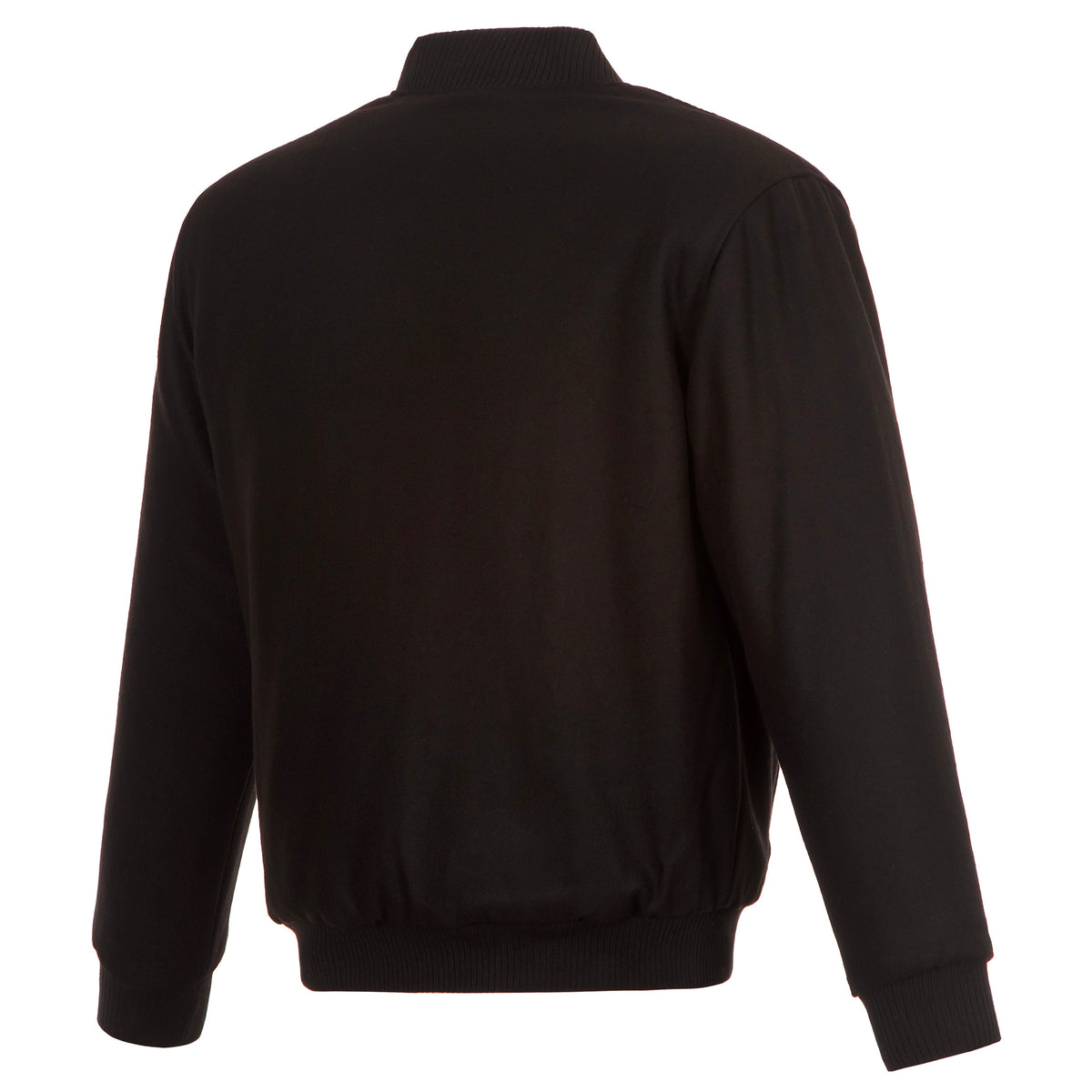 Kings JH Design Front Logo All Wool Black Jacket