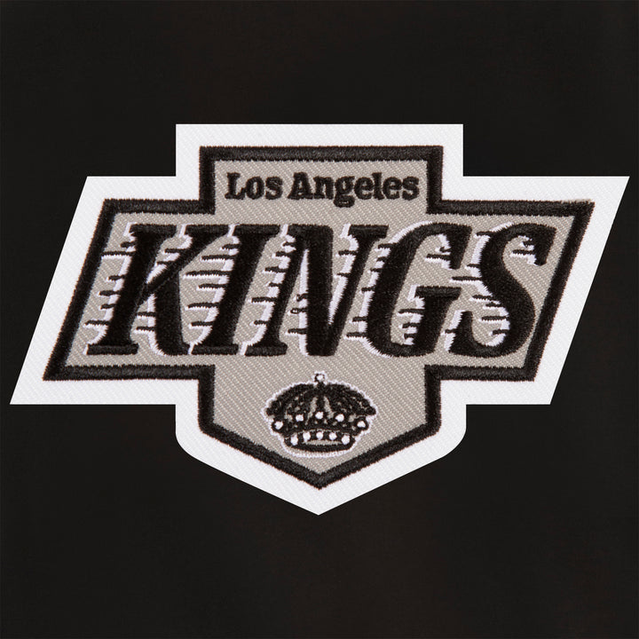 LA Kings JH Design Front Logo All Wool Black Jacket