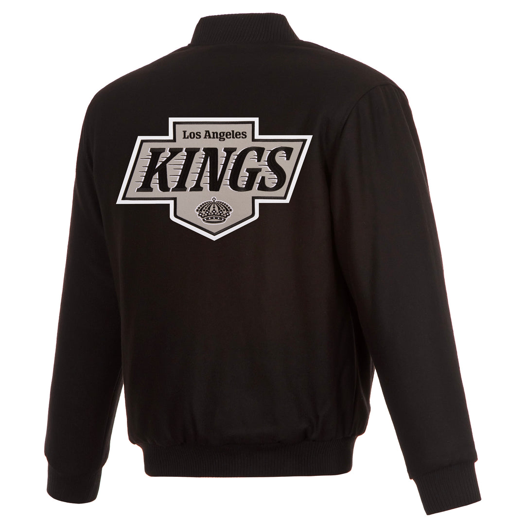 LA Kings JH Design All Wool Black Jacket