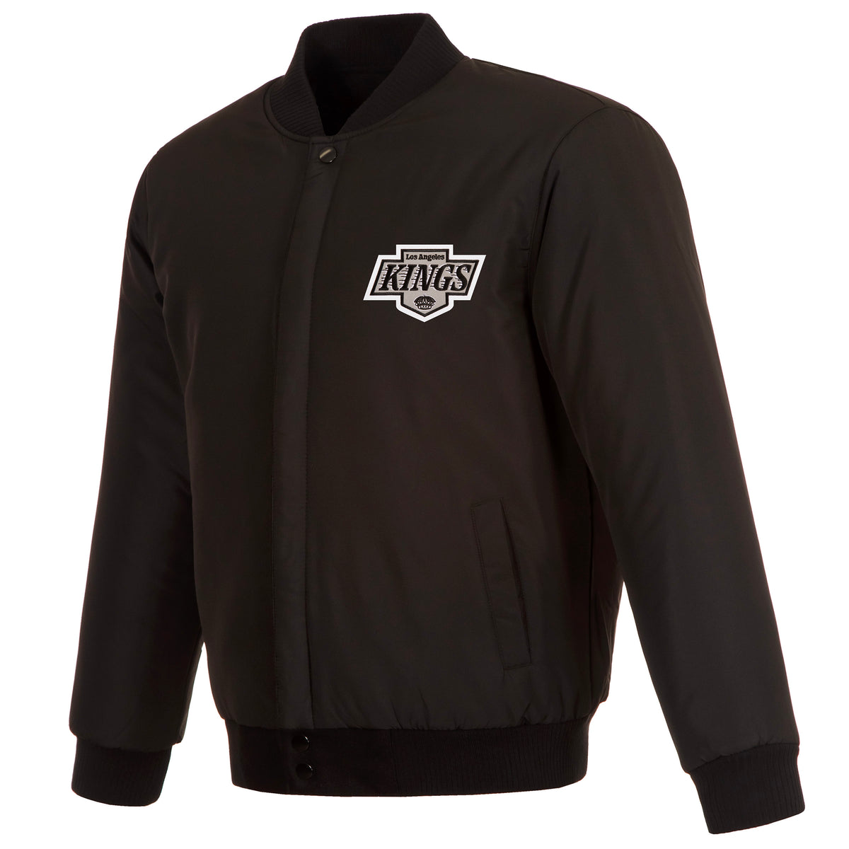 Kings JH Design All Wool Black Jacket