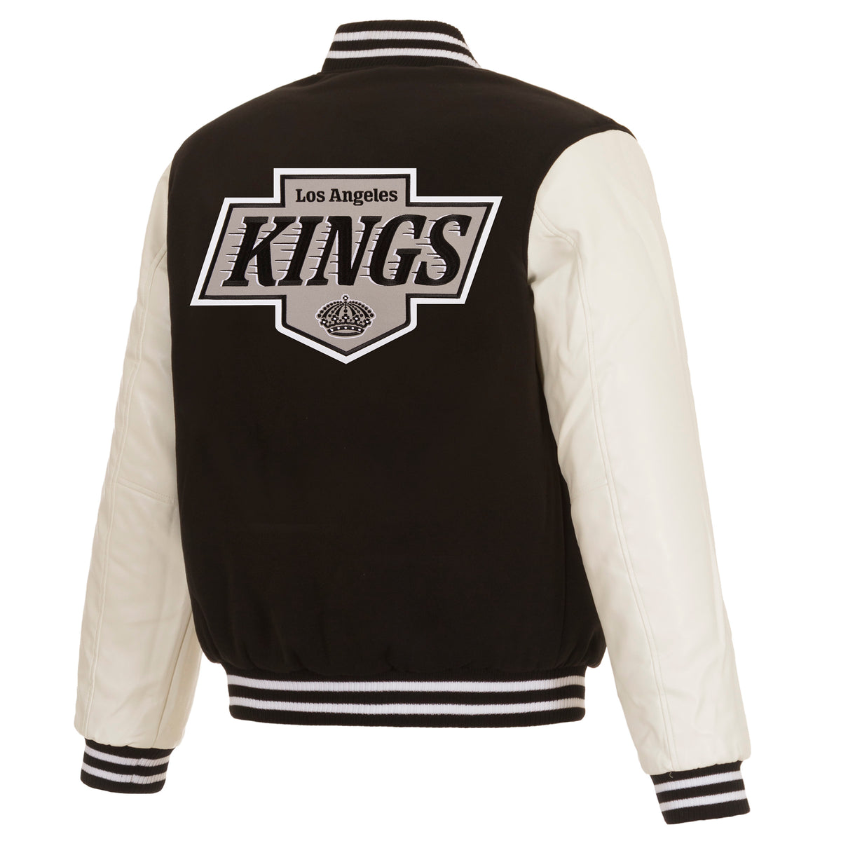 Kings JH Design Fleece Reversible Black/White Jacket