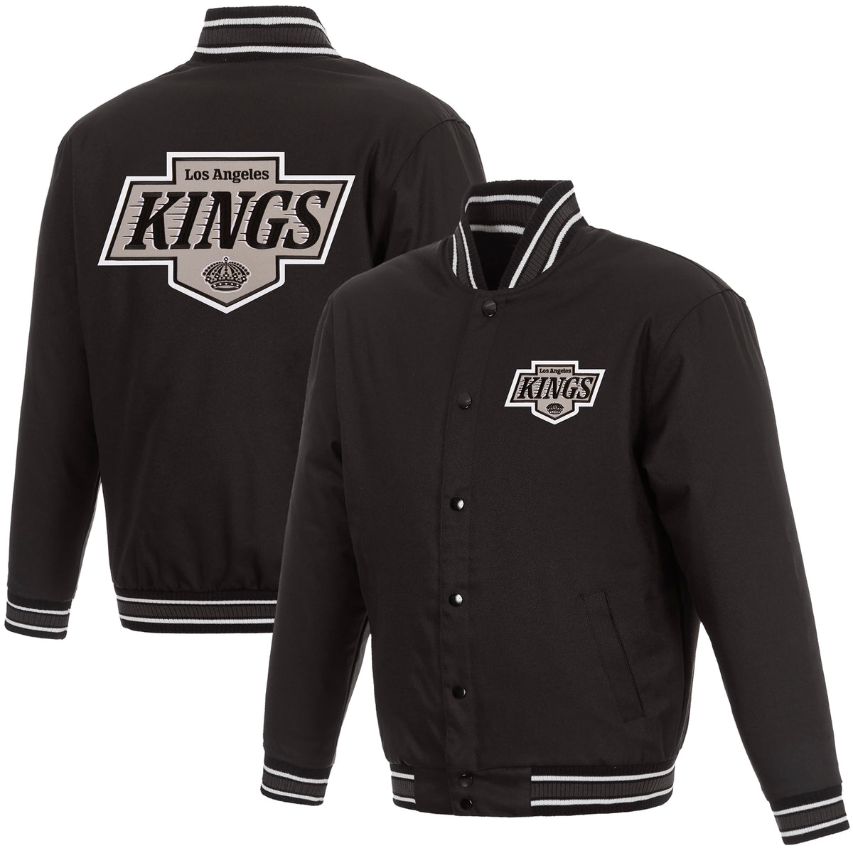 Kings JH Design Poly-Twill Black Jacket