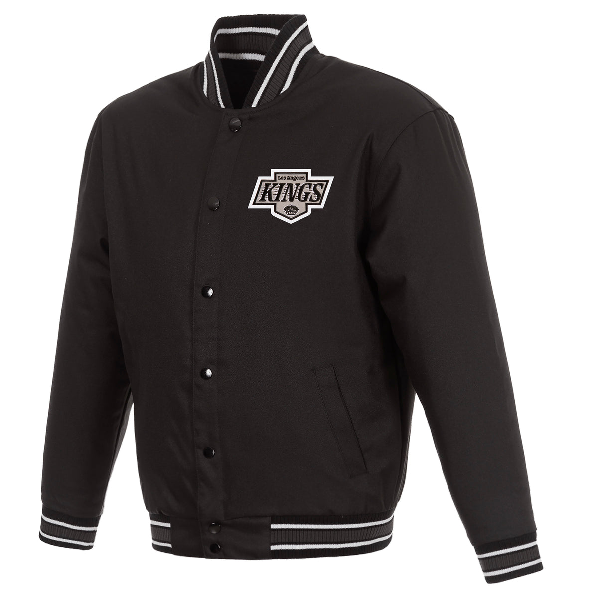 Kings JH Design Poly-Twill Black Jacket