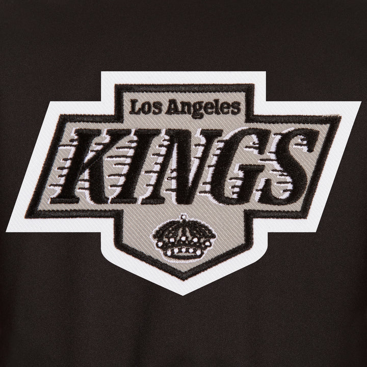 LA Kings JH Design Poly-Twill Black Jacket