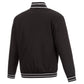 Kings JH Design Front Logo Poly-Twill Black Jacket