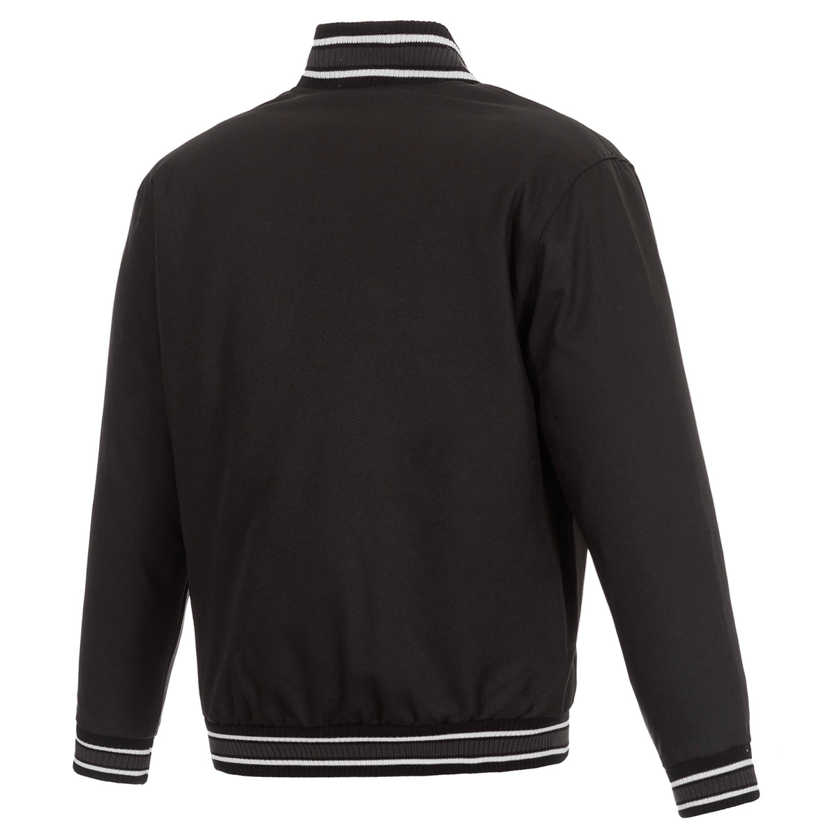 Kings JH Design Front Logo Poly-Twill Black Jacket
