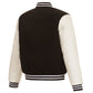 Kings JH Design Front Logo Fleece Reversible Black/White Jacket