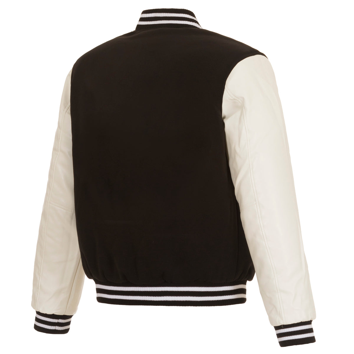 Kings JH Design Front Logo Fleece Reversible Black/White Jacket