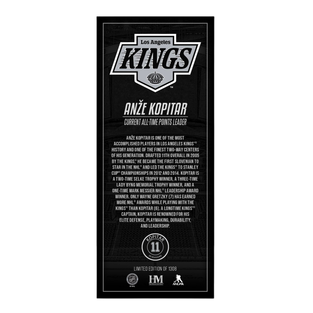 Kings Kopitar 1308 Points Leader Commemorative Ticket