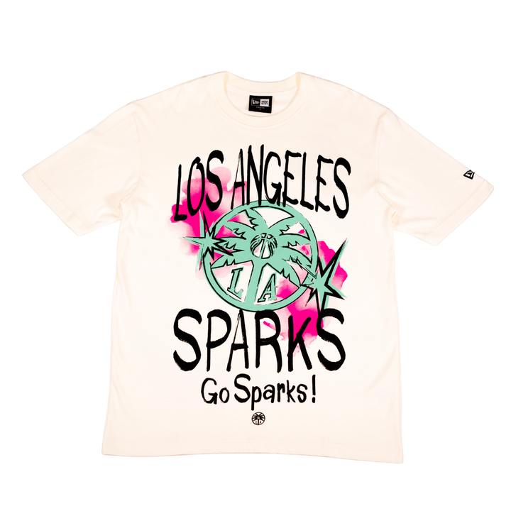 LA Sparks New Era Injection26 Watercolor SS Tee