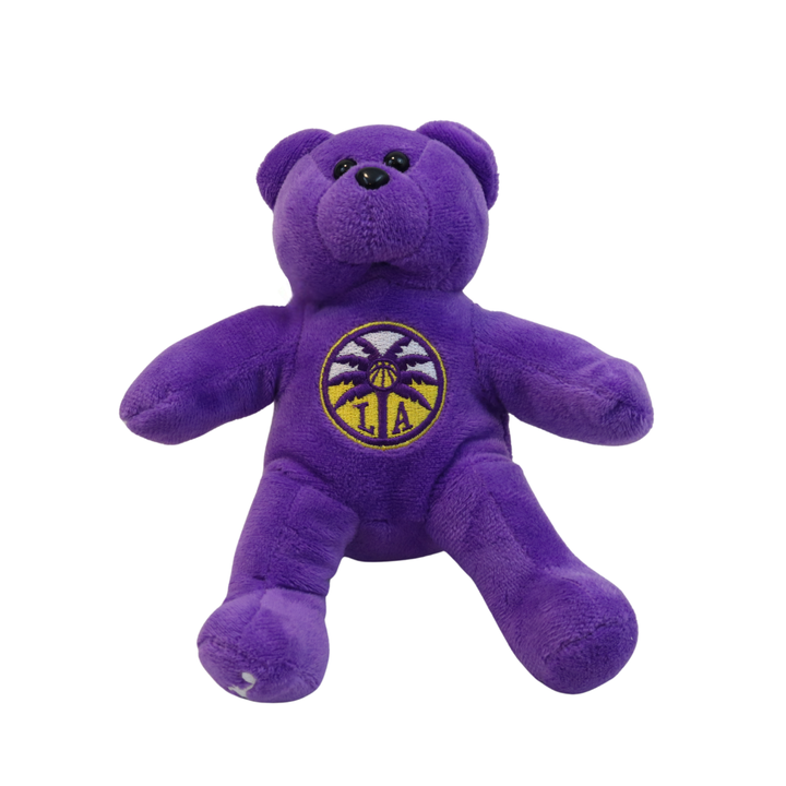 LA Sparks Beanie Bear Plush